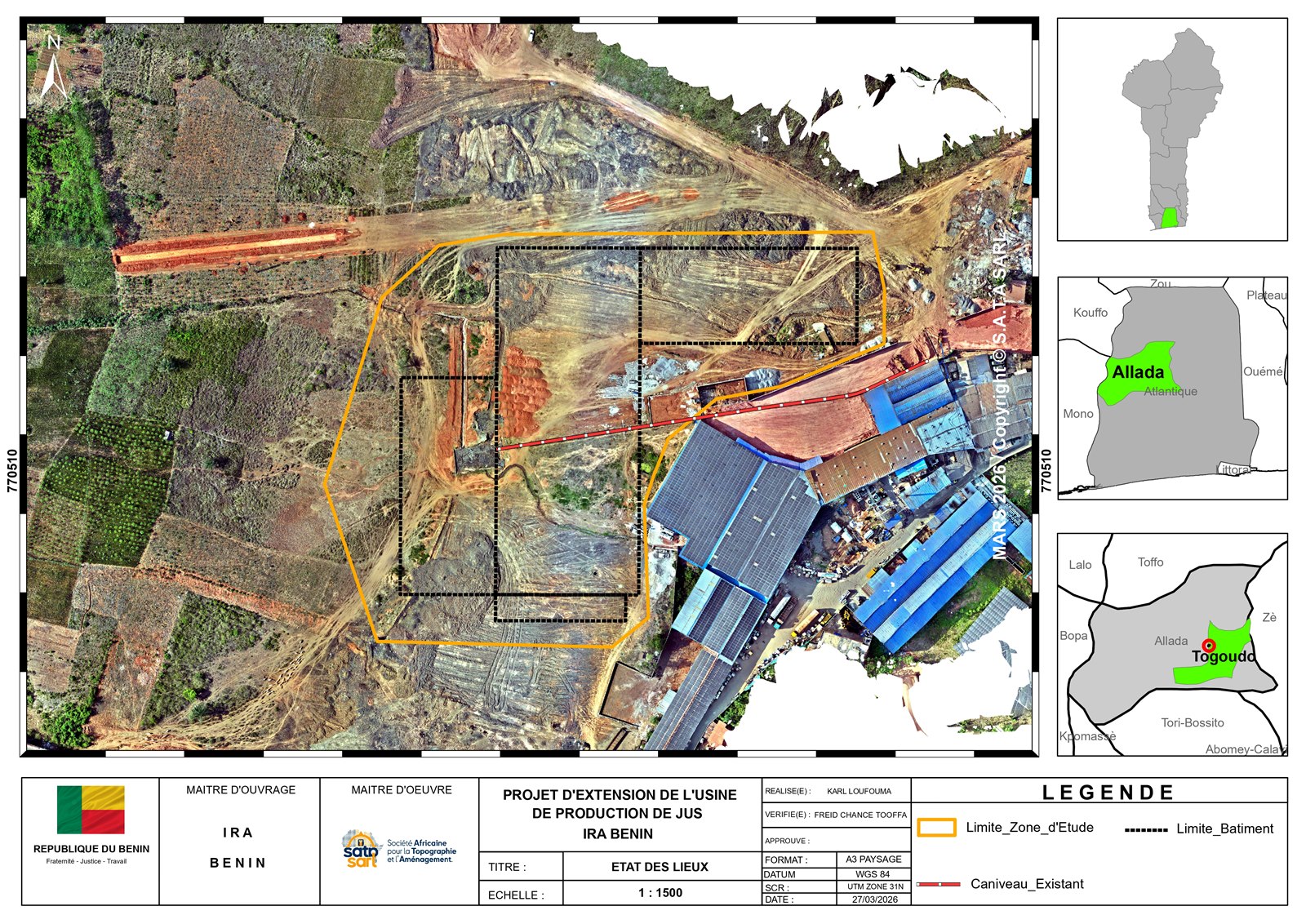 Relevé drone et LiDAR Usine IRA