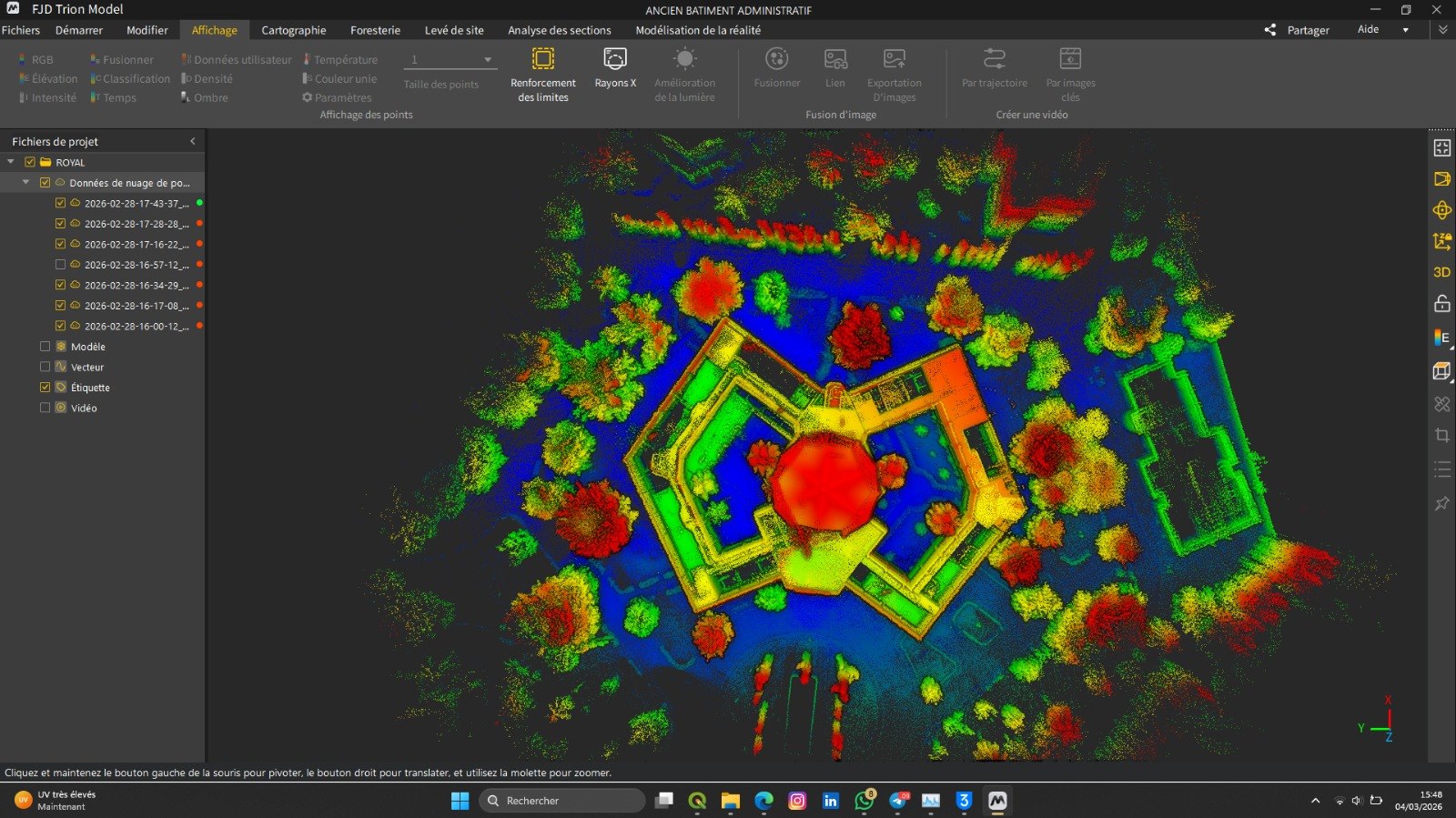 Numérisation 3D scan